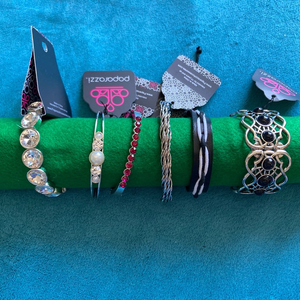 Paparazzi Bracelets x6 NWT